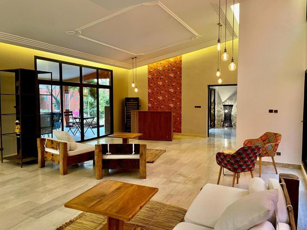 Hotel Le Kentia Lomé Exteriér fotografie